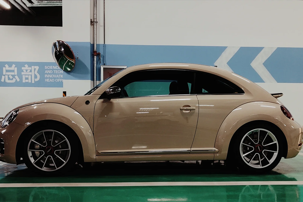 [Case Sharing] Volkswagen Beetle R460A + 355mm Electroplated Silver