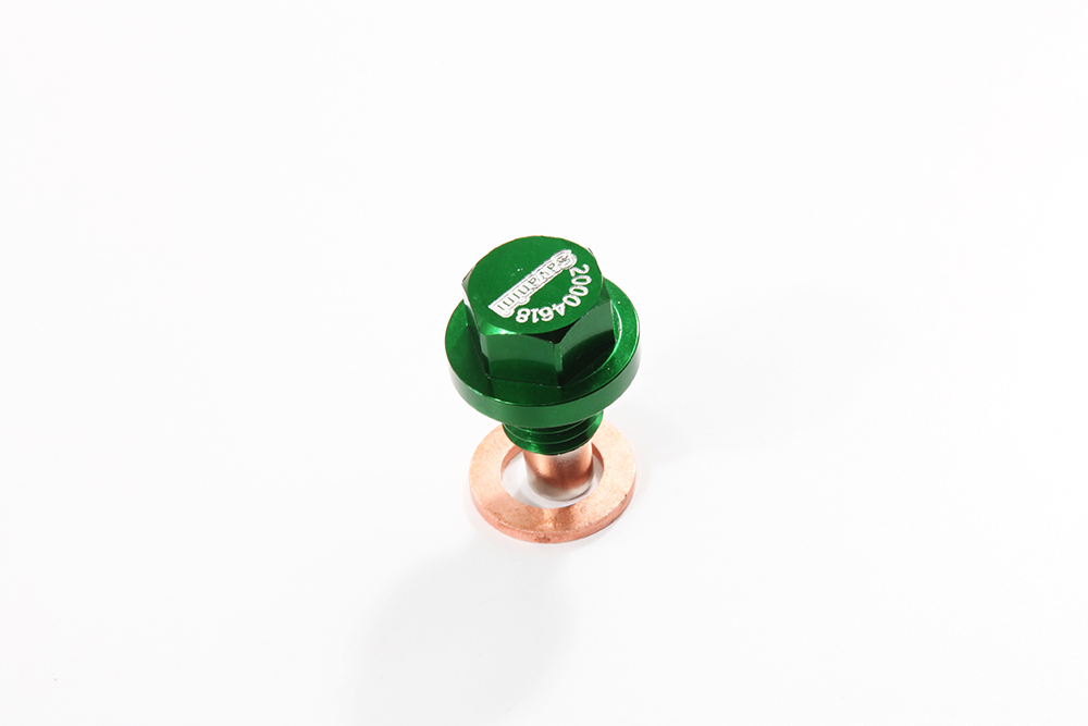 M12*1.75 ALUMINUM MAGNETIC OIL PAN NUT DRAIN OIL PLUG FOR FORD MUSTANG 2.3T