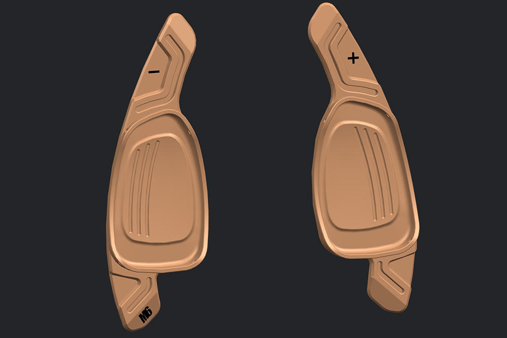 SHIFT PADDLES FOR AUDI S3 NEW SHAPE