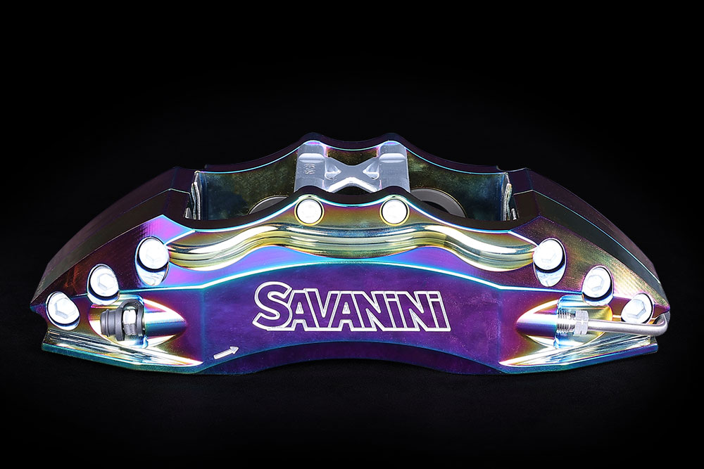 BIG 4-PISTON BRAKE CALIPER FOR RACE & ROAD CAR (S46A)