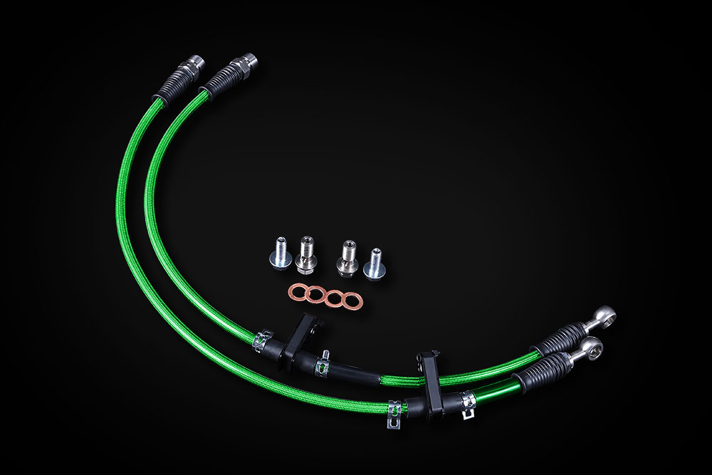 STAINLESS STEEL BRAKE LINE FOR HONDA FIT GK5, CITY