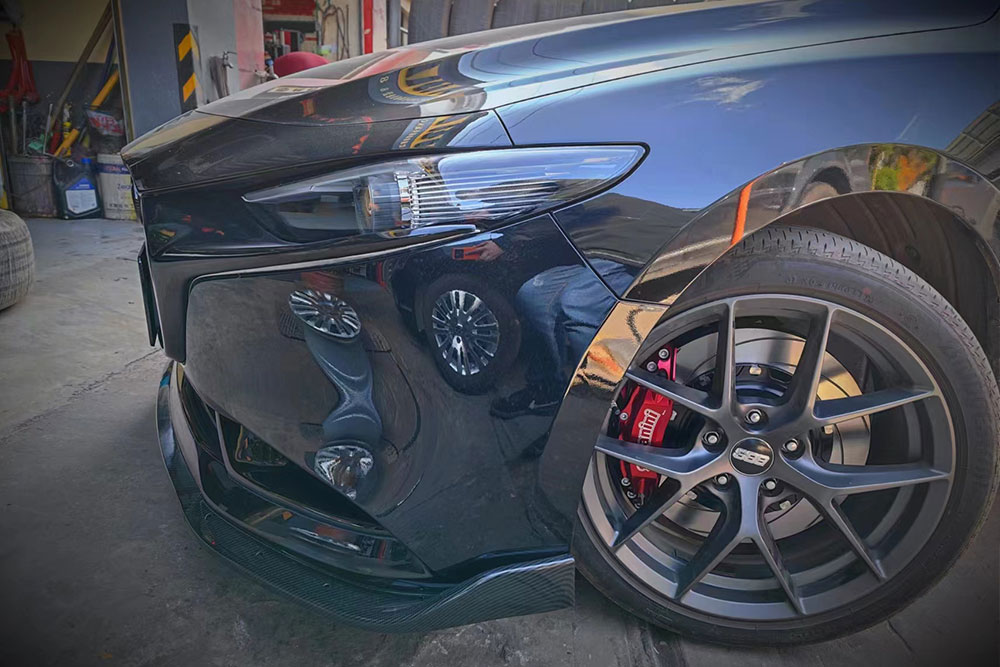 [Case Sharing] Mazda3 S66B+355/氧化红