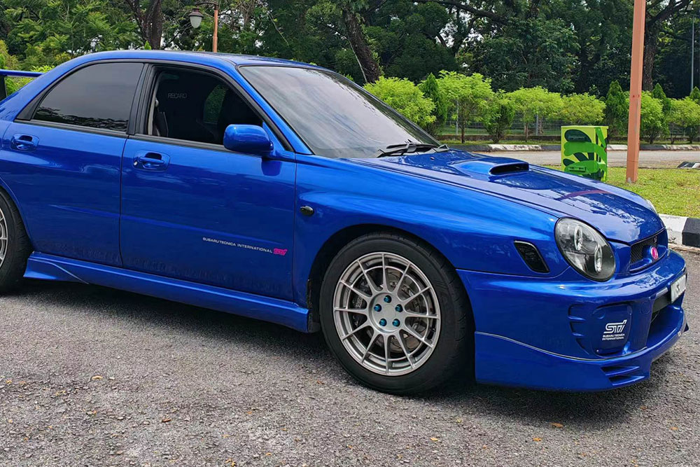 [Case Sharing] Subaru Impreza S66B+332/Hard anodized gray