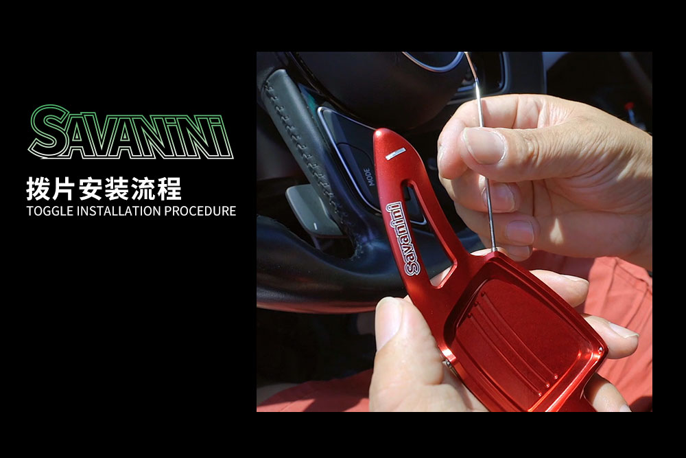 SAVANINI拨片安装教程