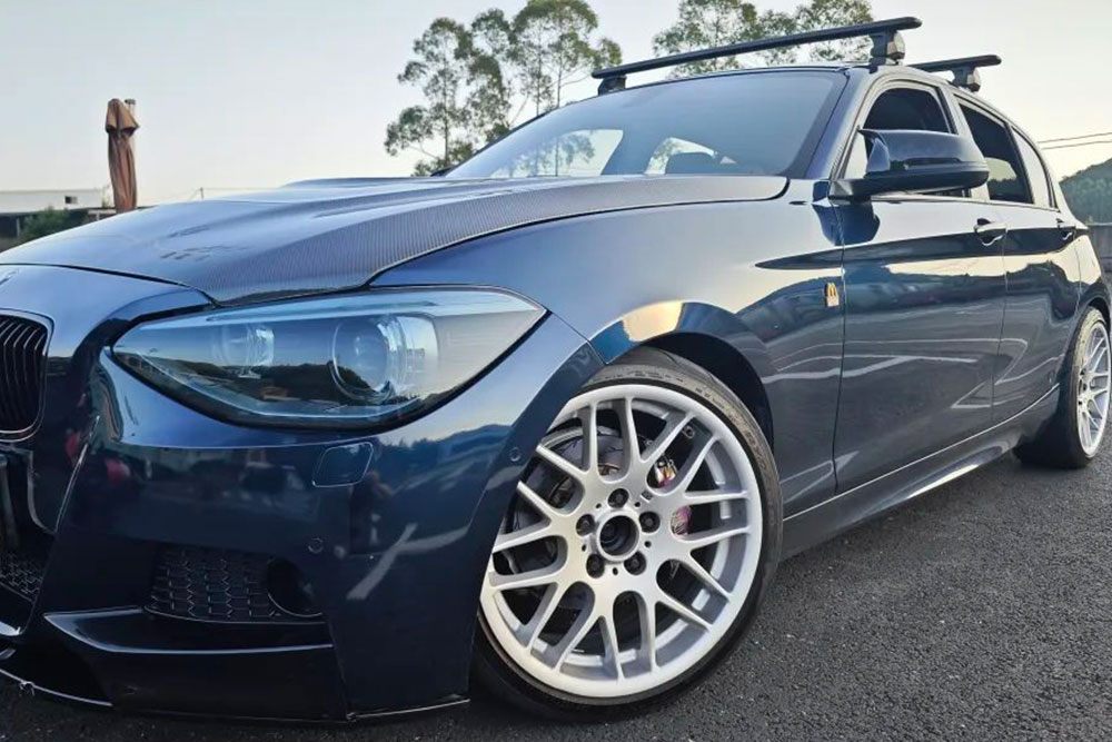 [Case sharing] BMW 1 series S45C+300/ Dazzling color