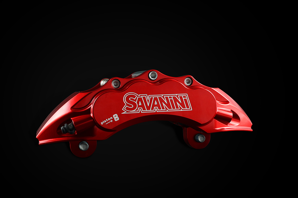 Ford F-150 Raptor 2019, Eight Piston Bridge Size Integrated Caliper Kit (Rear Caliper) (Carbon Ceramic Kit)