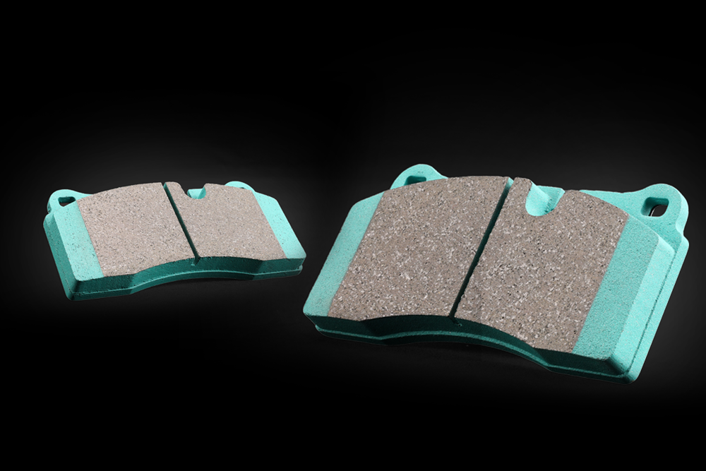 Brembo calipers with upgraded brake pads (available on all models)