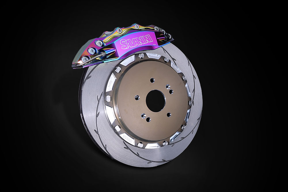 Extreme Fox α coefficient S Large six piston (narrow body) caliper kit